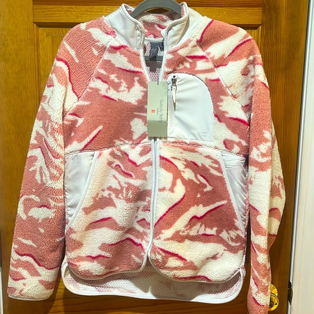 Sweaty Betty NWT size small fleece jacket